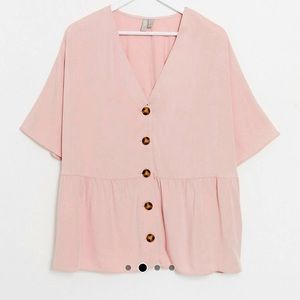 ASOS Pale Pink Short Sleeved Tee